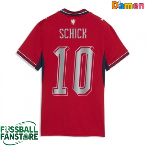 Tschechische Republik Patrik Schick #10 Replik Heimtrikot Damen WM 2026 Kurzarm
